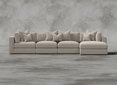 Opulent Modular Sofa I Alabastrine I Cream
