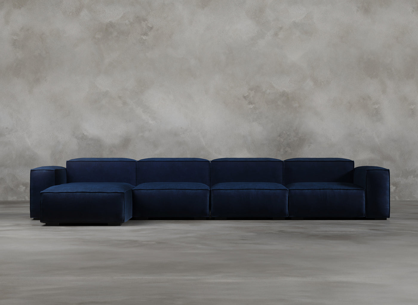 Modular Sofa I Odette I Armada I Royal Blue