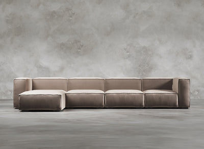Modular Sofa High I Odette I Endless Dusk I Light Grey