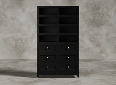 British Handmade Furniture I Bathroom Vanity I Sable I Black