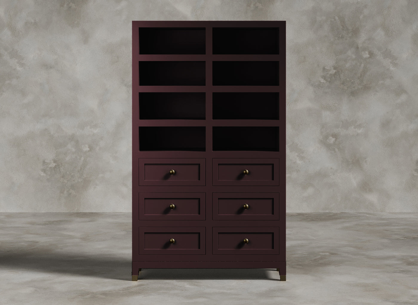 British Handmade Furniture I Bathroom Vanity I Merlot I Burgundy