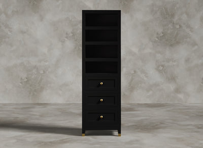 British Handmade Furniture I Bathroom Vanity I Sable I Black