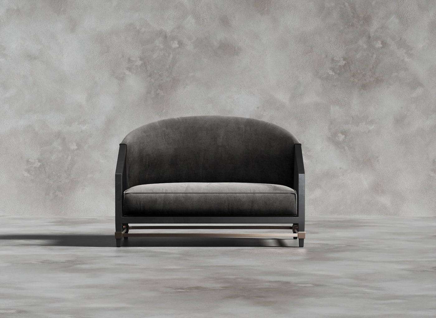 Luxury Furniture Collection I Leonie I Cerulean I Dark Grey