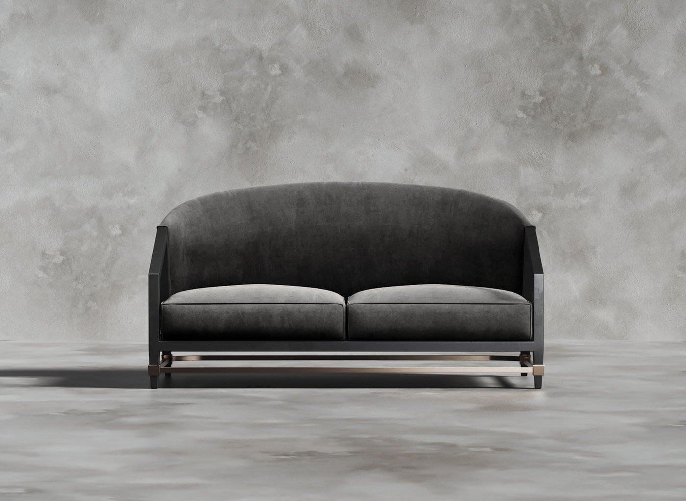 Luxury Furniture Collection I Leonie I Cerulean I Dark Grey