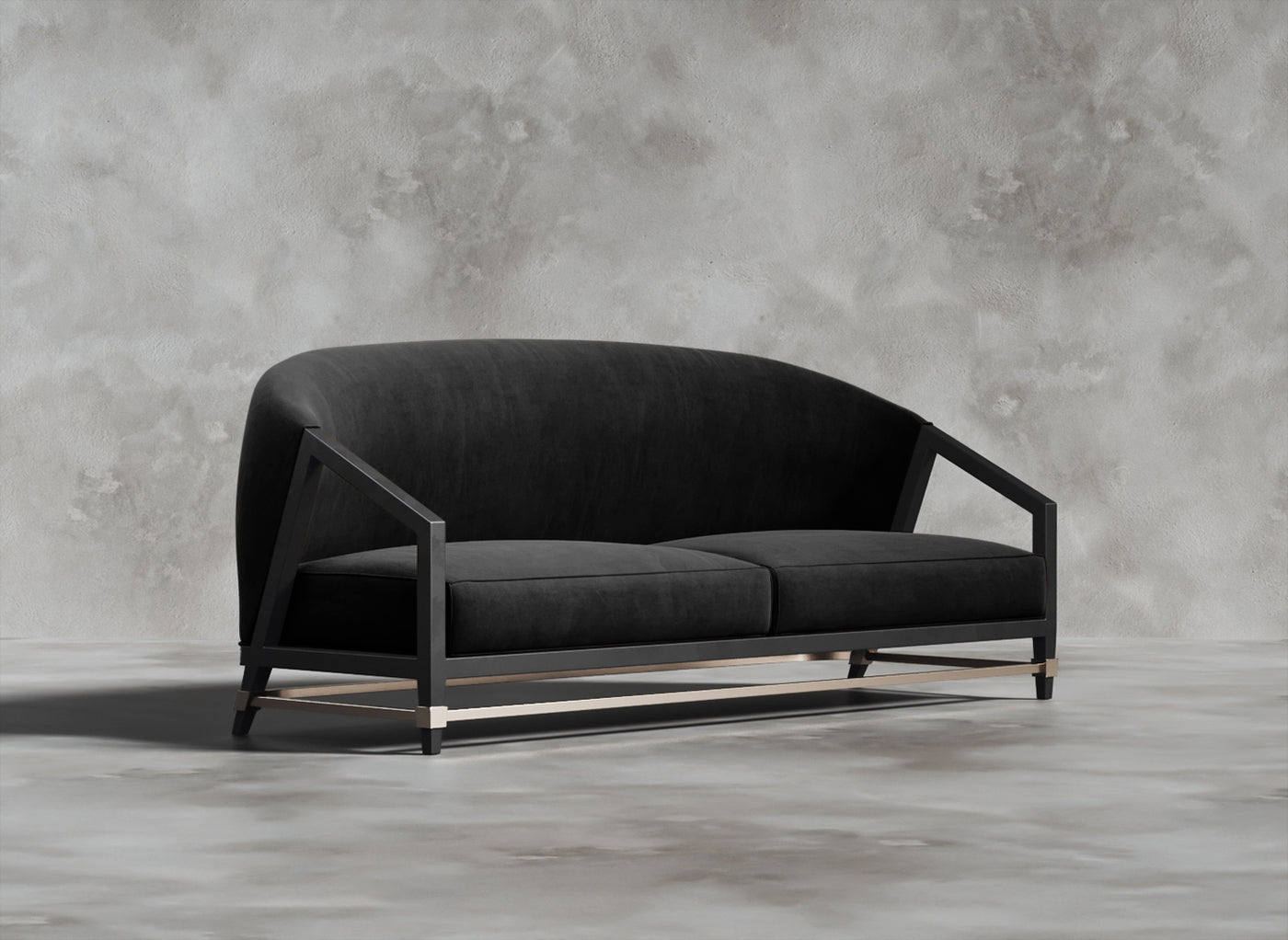 Luxury Furniture Collection I Leonie I Damson I Black