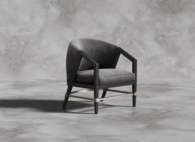 Luxury Furniture Collection I Leonie I Cerulean I Dark Grey