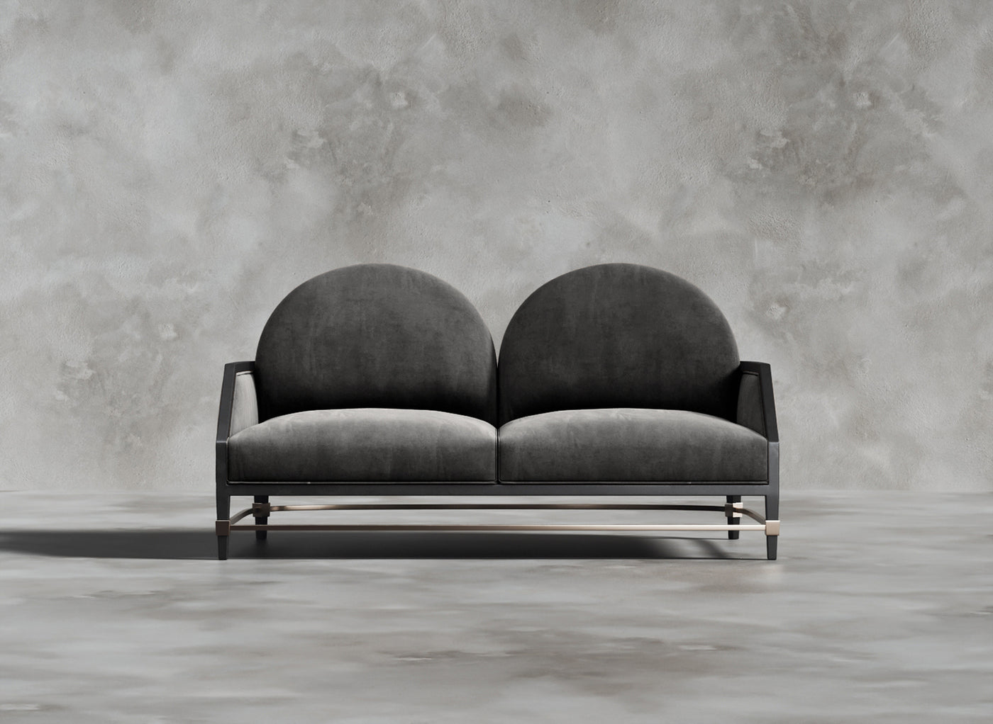 Luxury Furniture Collection I Dion I Cerulean I Dark Grey