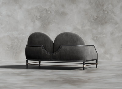 Luxury Furniture Collection I Dion I Cerulean I Dark Grey