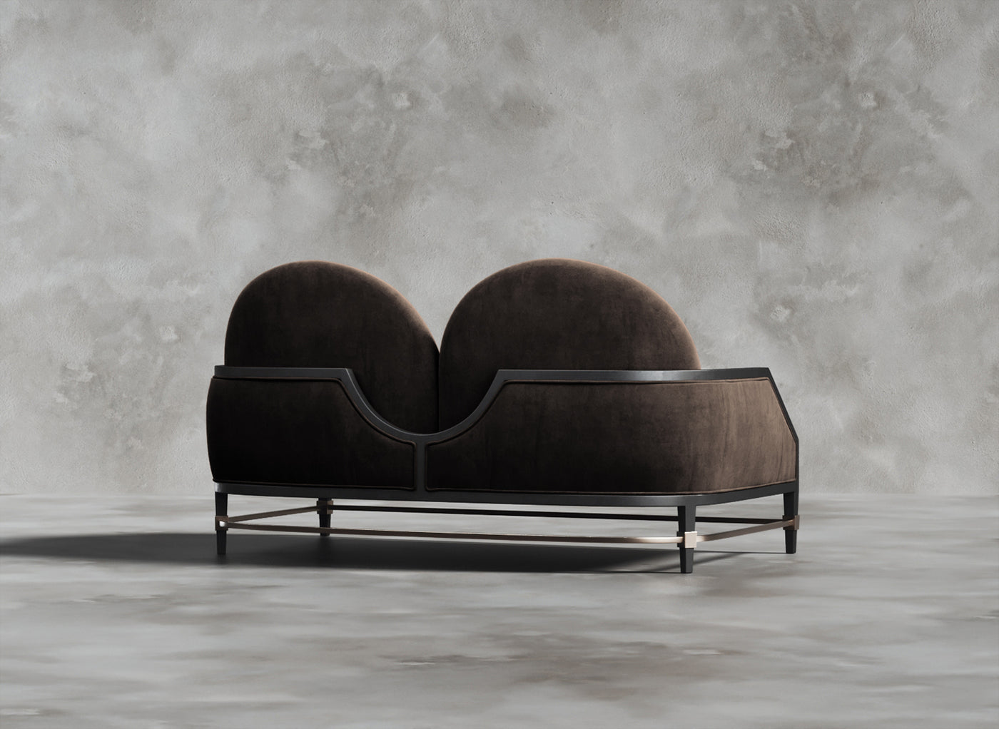 Luxury Furniture Collection I Dion I Cherubic I Dark Brown