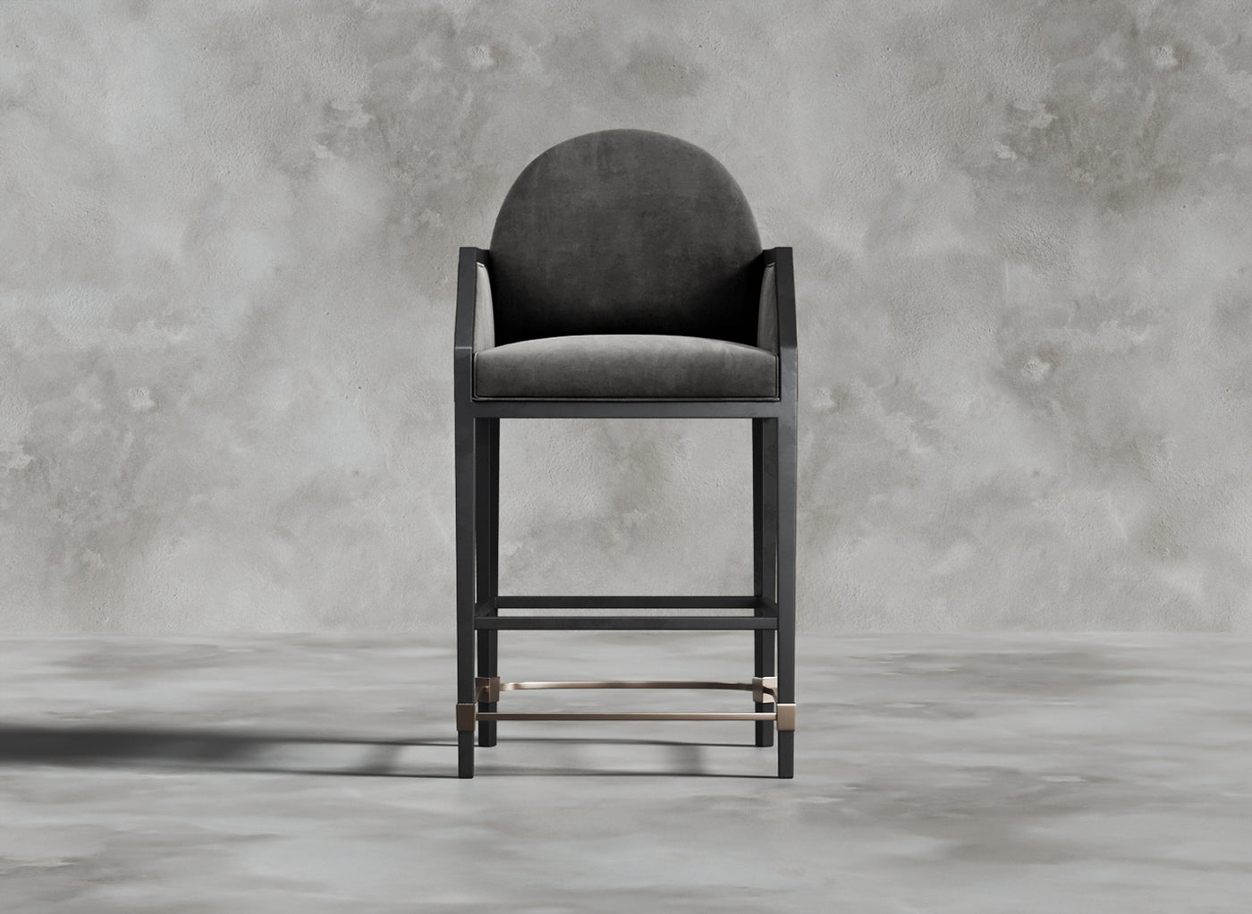 Luxury Furniture Collection I Dion I Cerulean I Dark Grey