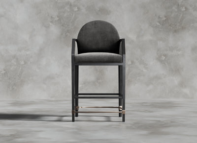 Luxury Furniture Collection I Dion I Cerulean I Dark Grey