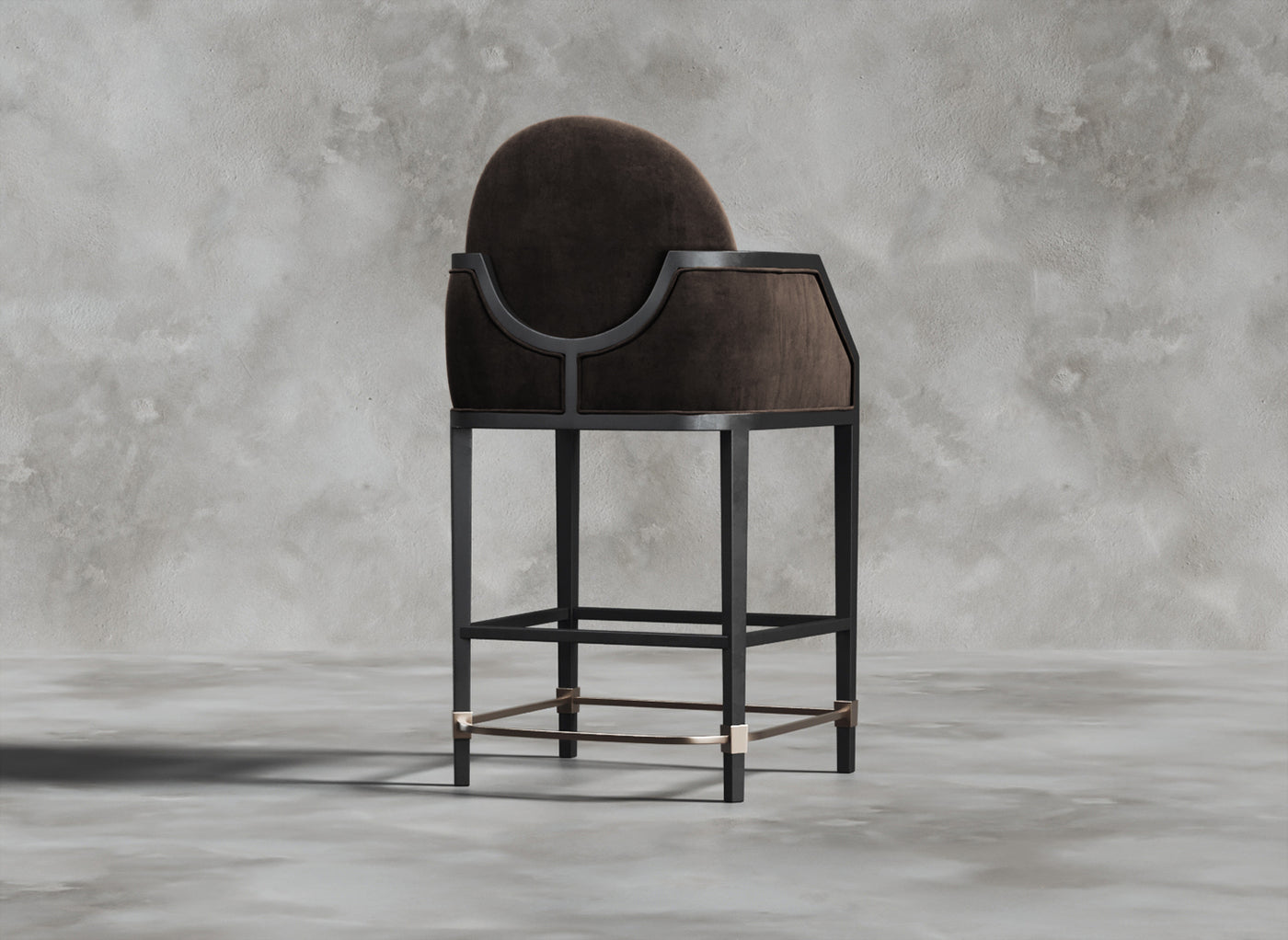 Luxury Furniture Collection I Dion I Cherubic I Dark Brown