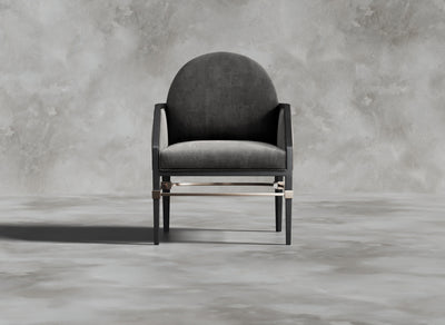 Luxury Furniture Collection I Dion I Cerulean I Dark Grey