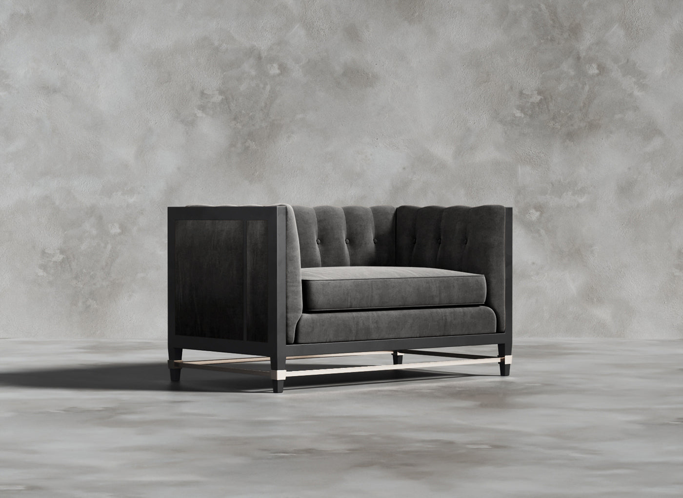 Luxury Furniture Collection I Devereaux I Cerulean I Dark Grey