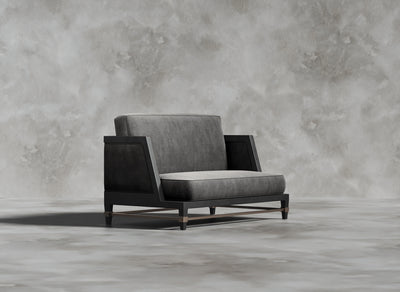 Luxury Furniture Collection I DuPlessis I Cerulean I Dark Grey