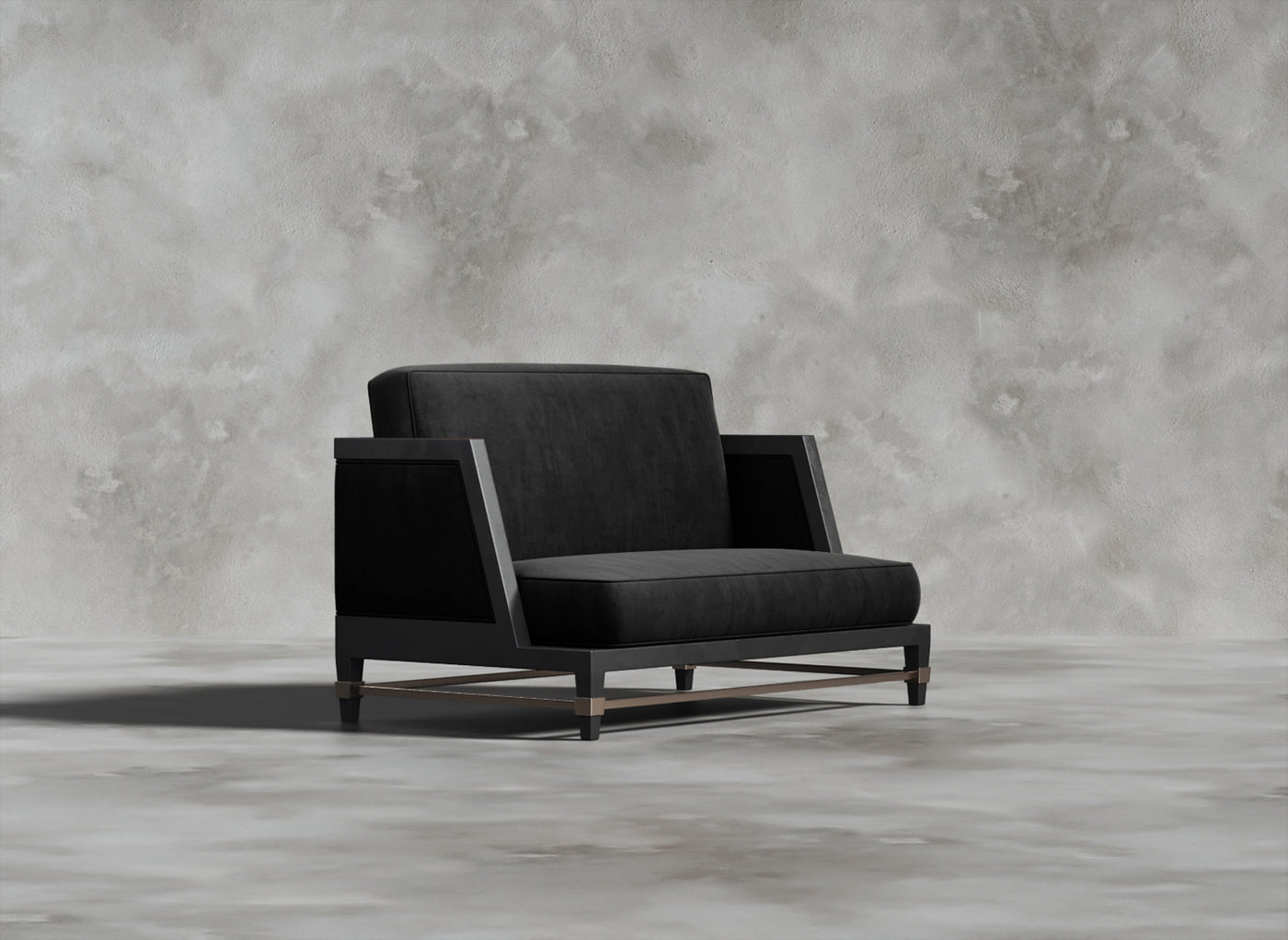 Luxury Furniture Collection I DuPlessis I Damson I Black