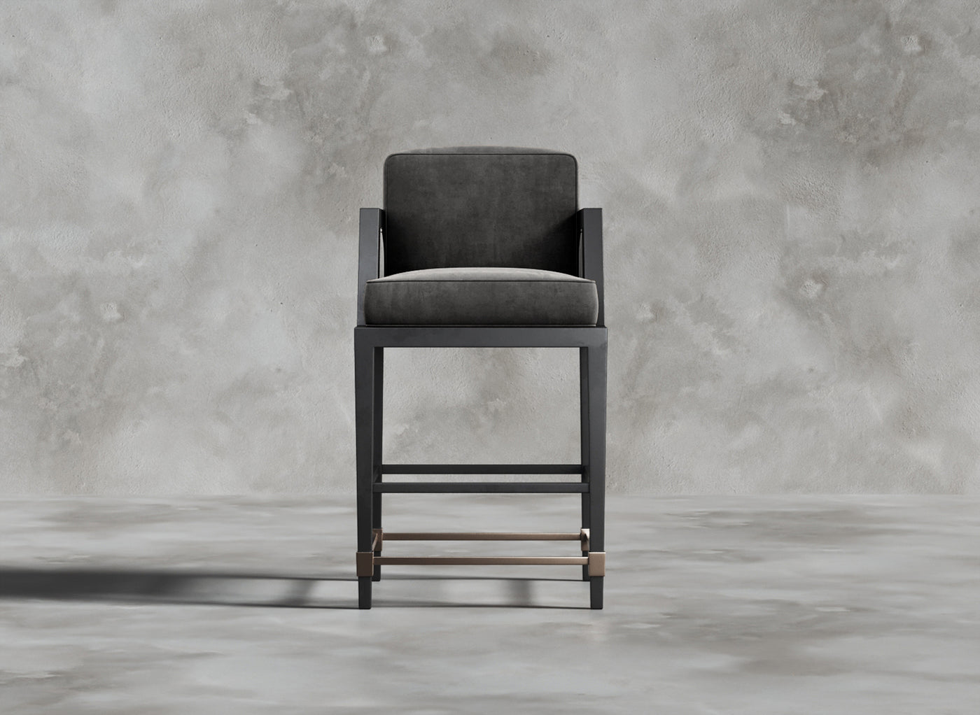 Luxury Furniture Collection I DuPlessis I Cerulean I Dark Grey