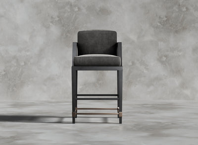 Luxury Furniture Collection I DuPlessis I Cerulean I Dark Grey
