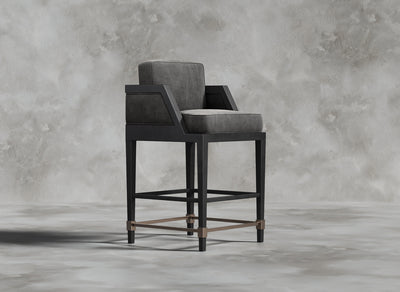 Luxury Furniture Collection I DuPlessis I Cerulean I Dark Grey