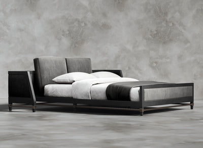 Luxury Furniture Collection I DuPlessis I Cerulean I Dark Grey
