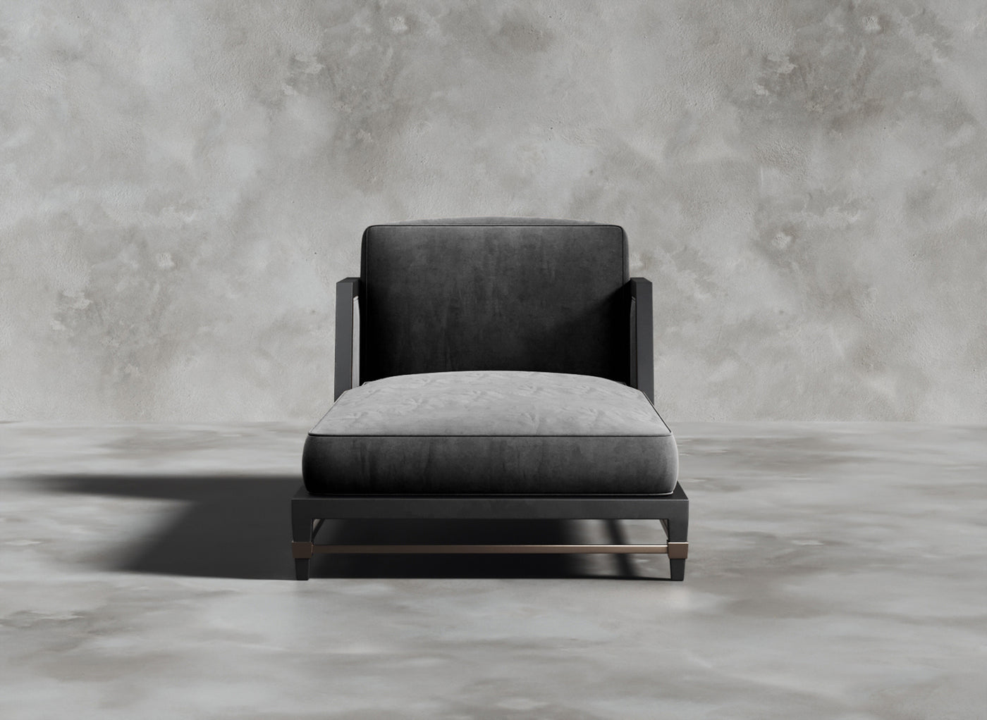 Luxury Furniture Collection I DuPlessis I Cerulean I Dark Grey