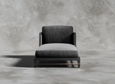 Luxury Furniture Collection I DuPlessis I Cerulean I Dark Grey