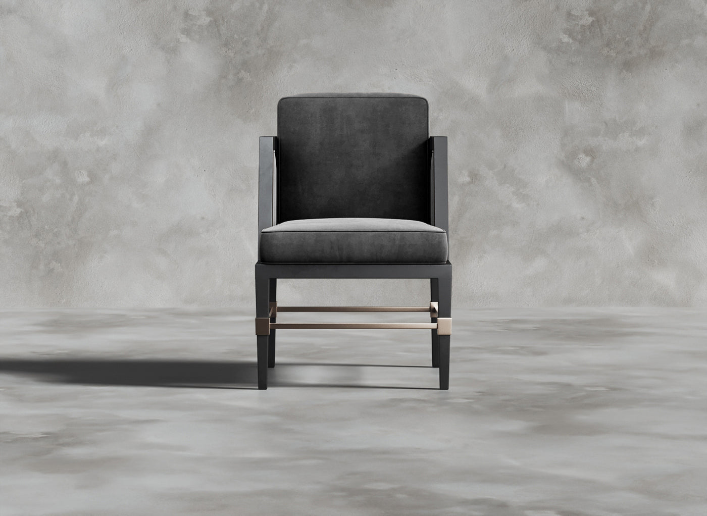 Luxury Furniture Collection I DuPlessis I Cerulean I Dark Grey