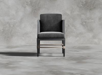 Luxury Furniture Collection I DuPlessis I Cerulean I Dark Grey