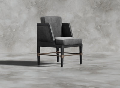 Luxury Furniture Collection I DuPlessis I Cerulean I Dark Grey