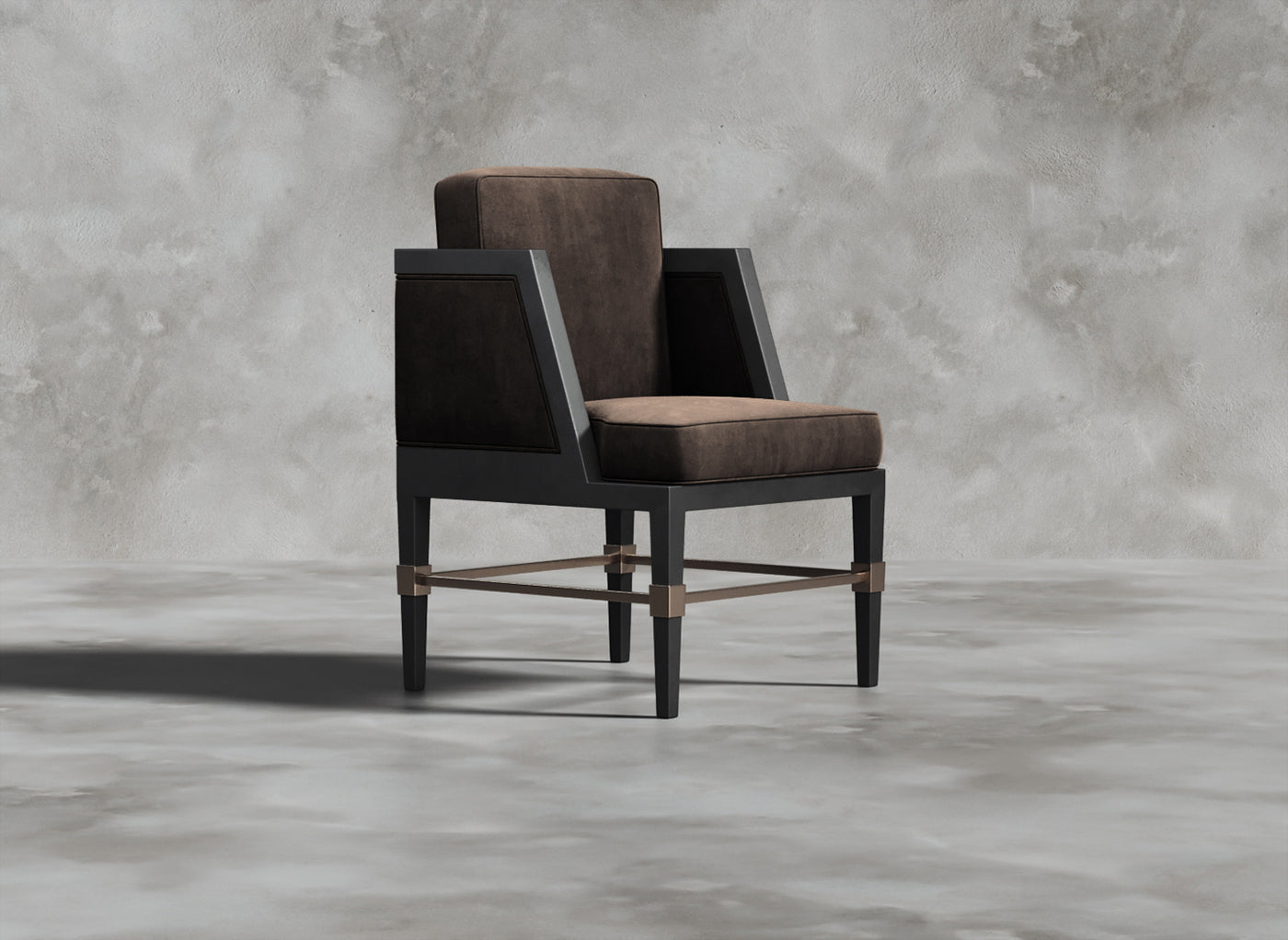 Luxury Furniture Collection I DuPlessis I Cherubic I Dark Brown