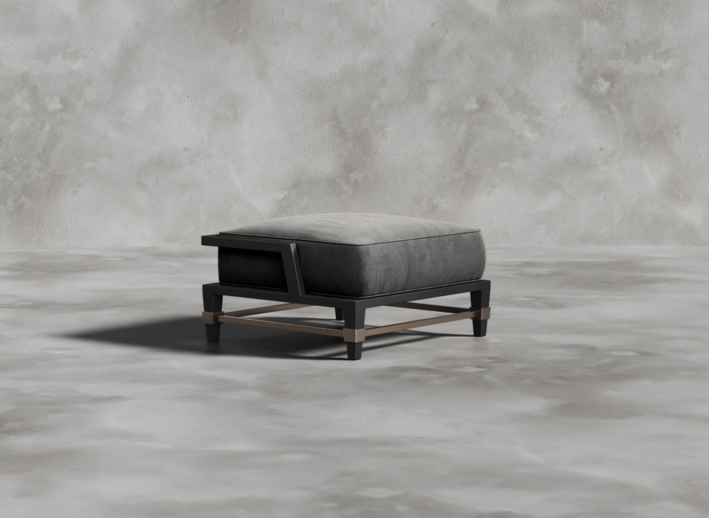 Luxury Furniture Collection I DuPlessis I Cerulean I Dark Grey