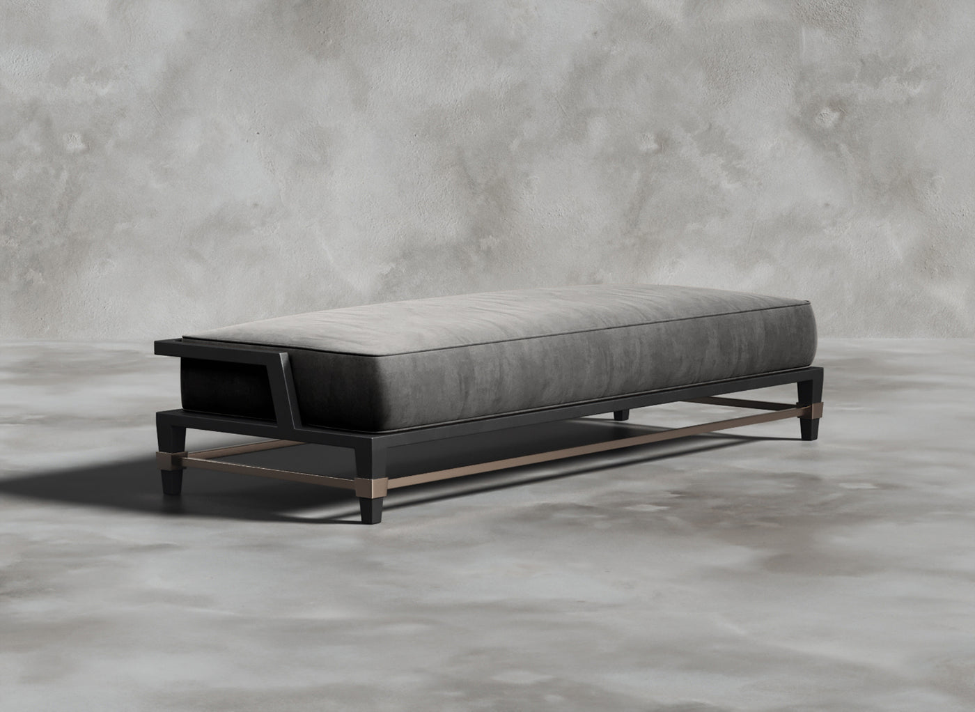 Luxury Furniture Collection I DuPlessis I Cerulean I Dark Grey