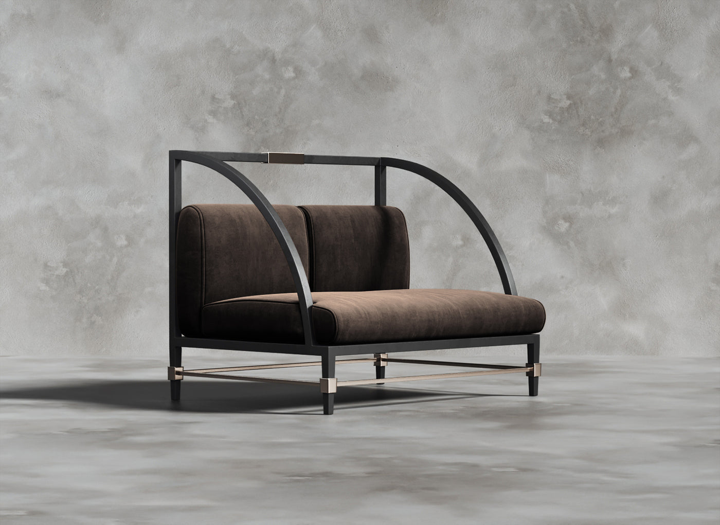 Luxury Furniture Collection I Dubois I Cherubic I Dark Brown