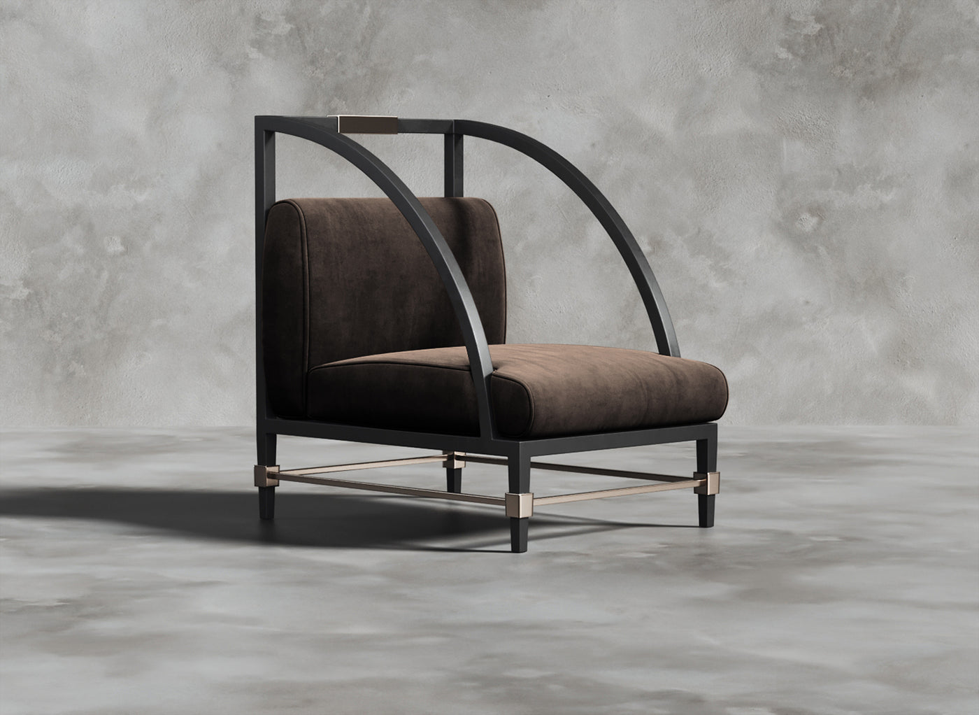 Luxury Furniture Collection I Dubois I Cherubic I Dark Brown