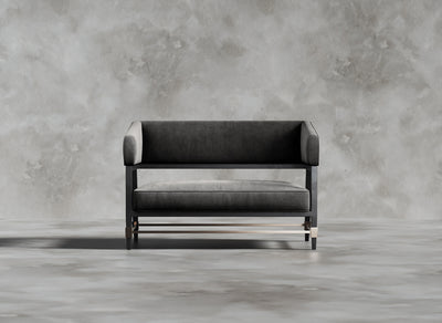 Luxury Furniture Collection I Dupont I Cerulean I Dark Grey