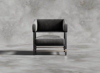 Luxury Furniture Collection I Dupont I Cerulean I Dark Grey