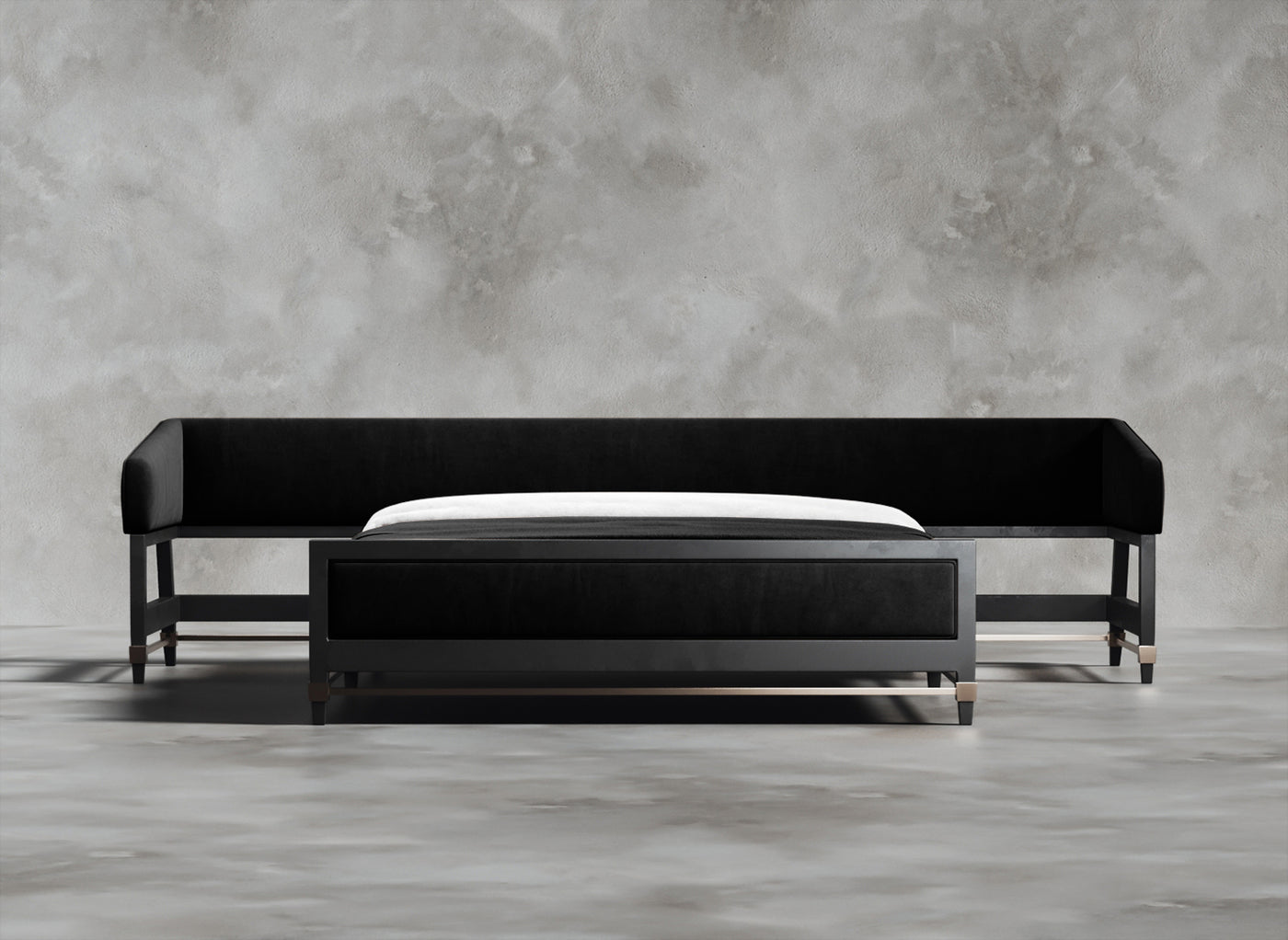 Luxury Furniture Collection I Dupont I Damson I Black