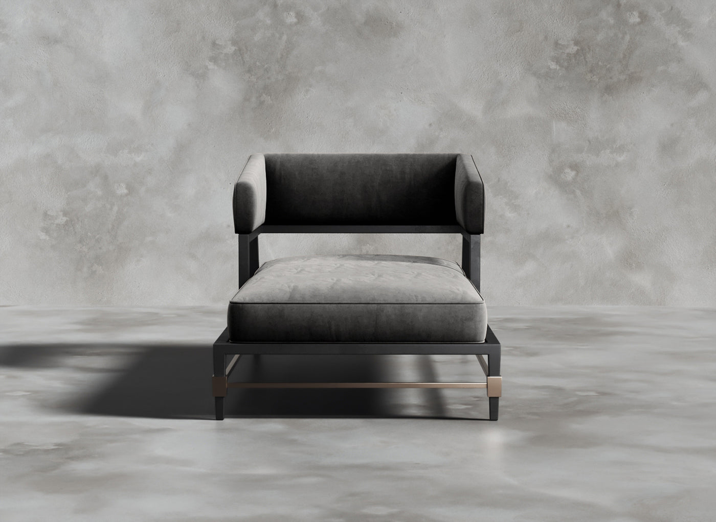 Luxury Furniture Collection I Dupont I Cerulean I Dark Grey