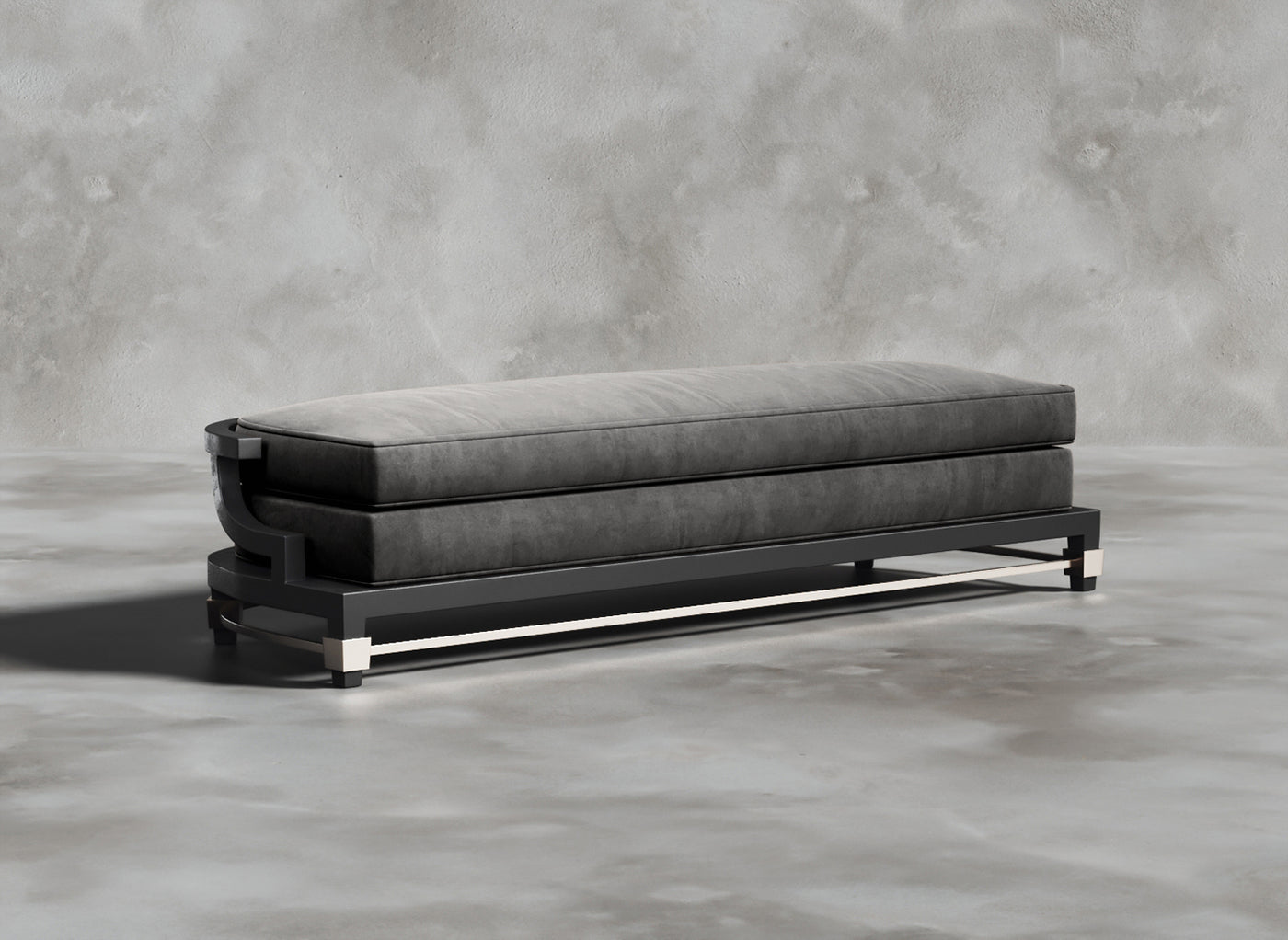 Luxury Furniture Collection I Bourgeois I Cerulean I Dark Grey