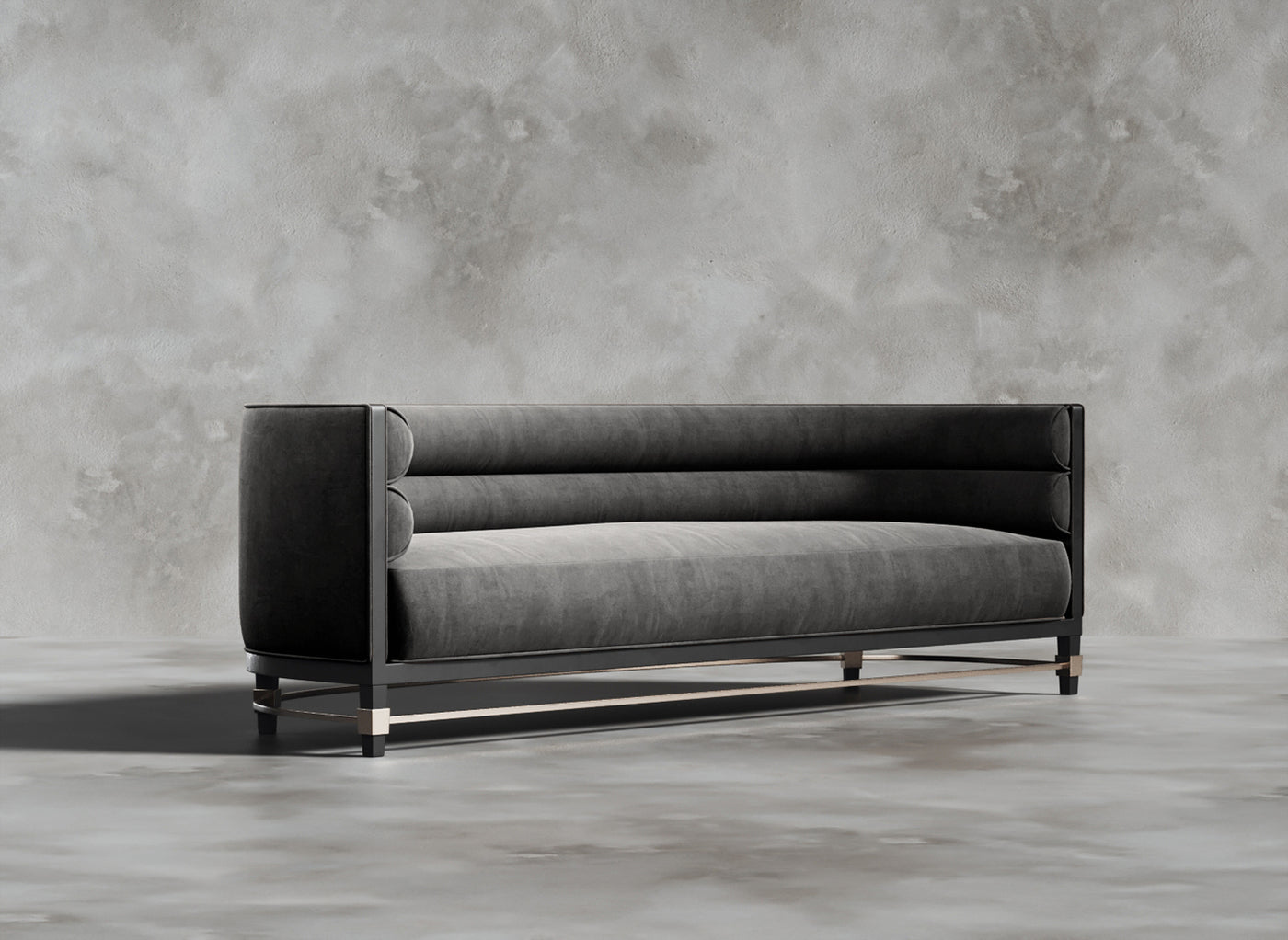 Luxury Furniture Collection I Beaumont I Cerulean I Dark Grey