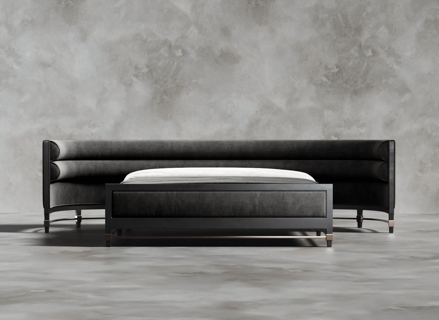 Luxury Furniture Collection I Beaumont I Cerulean I Dark Grey