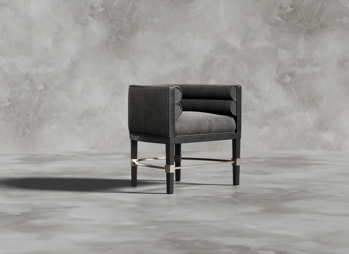 Luxury Furniture Collection I Beaumont I Cerulean I Dark Grey