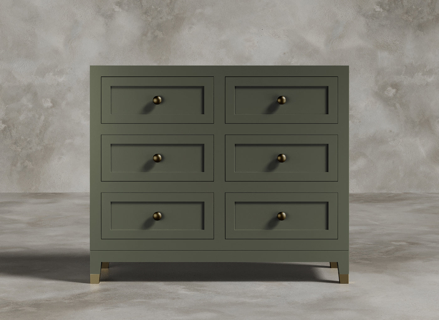 British Handmade Furniture I Bedroom I Viridian I Olive Green