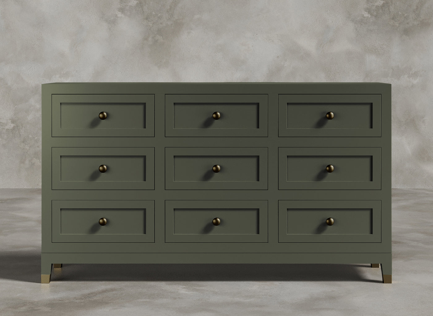 British Handmade Furniture I Bedroom I Viridian I Olive Green