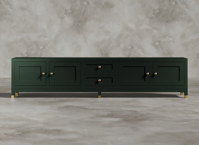British Handmade Furniture I Living Room I Phthalo I Emerald Green