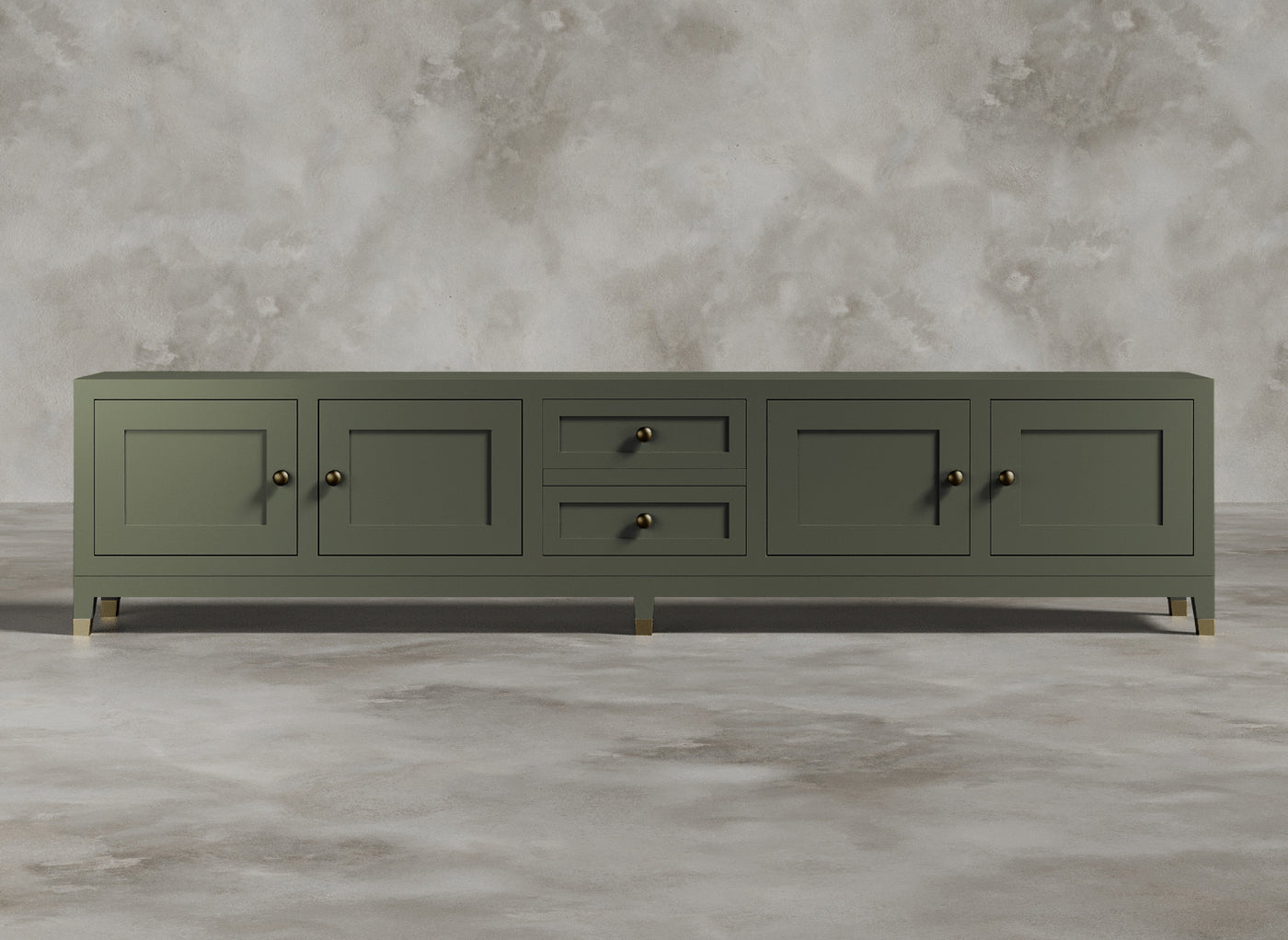 British Handmade Furniture I Living Room I Viridian I Olive Green