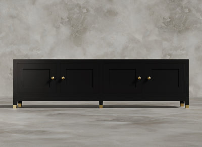 British Handmade Furniture I Living Room I Sable I Black