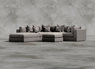 Opulent Modular Sofa I Sere I Light Grey