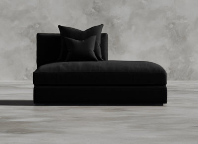 Opulent Modular Sofa I Damson I Black