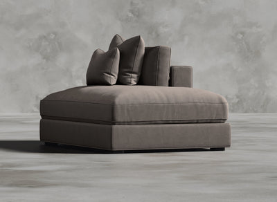 Opulent Modular Sofa I Chamois I Mink